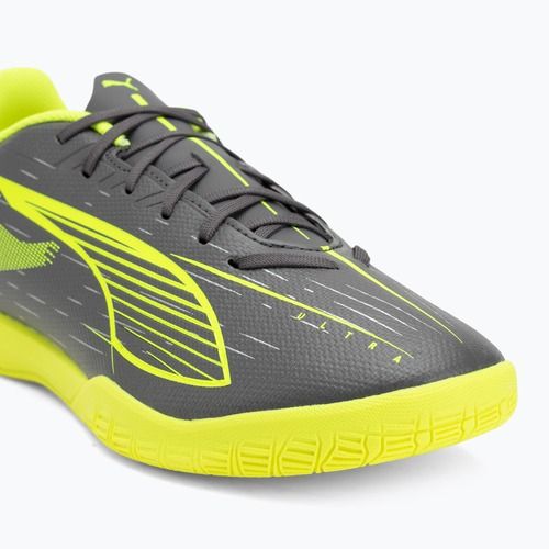 Scarpe da calcio PUMA uomo Ultra 5 Play IT opaco argento invecchiato/allarme giallo/puma argento invecchiato