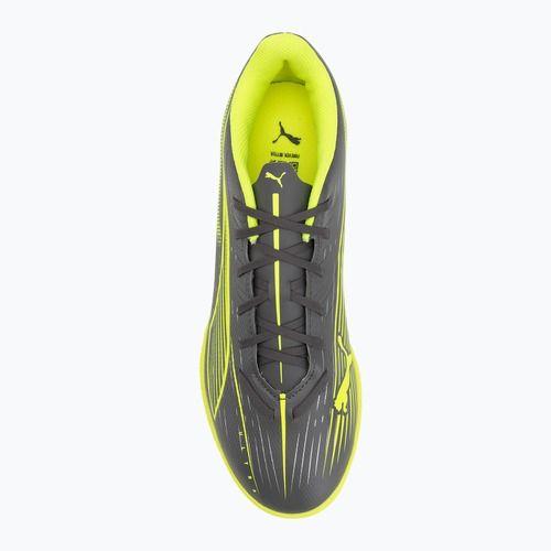 Scarpe da calcio PUMA uomo Ultra 5 Play TT opaco argento invecchiato/allarme giallo/puma argento invecchiato