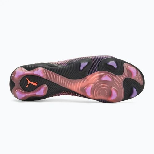 Scarpe da calcio da uomo PUMA Future 8 Ultimate Low FG puma nero/puma bianco/rosso brillante