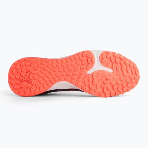 Scarpe da calcio da uomo PUMA Future 8 Match Low TT puma nero/puma bianco/rosso brillante