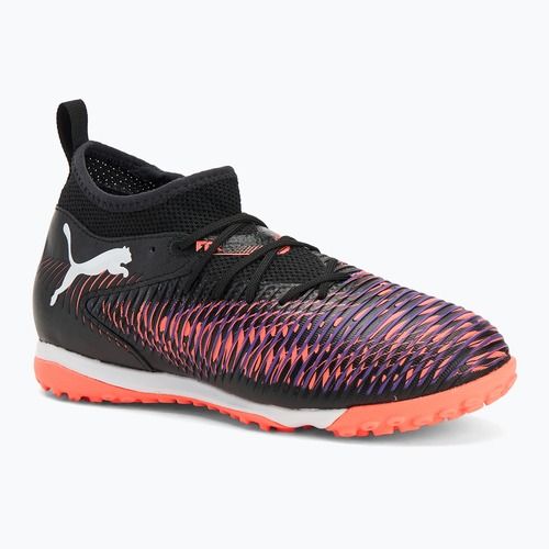PUMA Future 8 Match TT + Mid scarpe da calcio per bambini puma nero/puma bianco/rosso incandescente