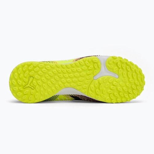 Scarpe da calcio per bambini PUMA Future 8 Match TT + Mid yellow alert/ puma nero/ sun hit