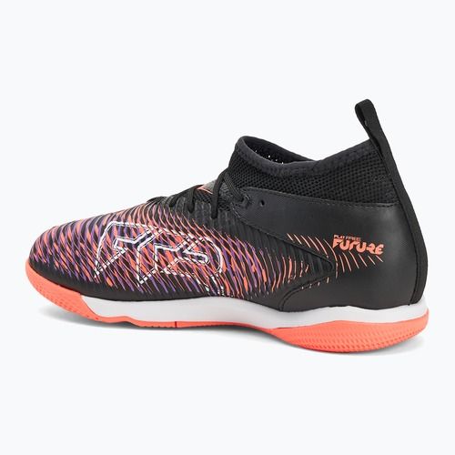 PUMA Future 8 Match IT + Mid scarpe da calcio per bambini puma nero/puma bianco/rosso incandescente