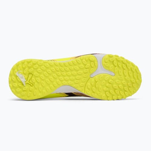 Scarpe da calcio per bambini PUMA Future 8 Play TT + Mid yellow alert/ puma nero/ sun struck