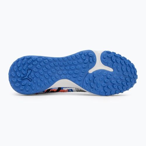 PUMA Future 8 Match Forever TT scarpe da calcio uomo bianco/ultra blu/grigio piuma/puma nera/rosso brillante