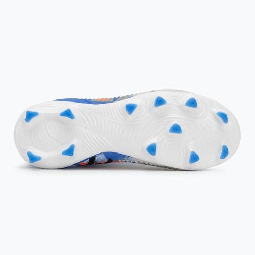 PUMA Future 8 Match Forever FG/AG Jr scarpe da calcio bianco/ultra blu/grigio piuma/puma nera/rosso brillante
