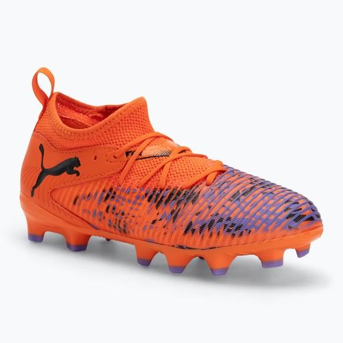 PUMA Future 8 Match Creativity FG/AG Jr scarpe da calcio bambino papavero arancione/puma nero/ametista scuro