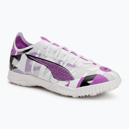 PUMA Ultra 5 Match Forever TT scarpe da calcio uomo puma bianco/magenta puro/grigio piuma/puma nero