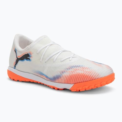 Scarpe da calcio da donna PUMA Future 8 Match Low TT puma bianco/puma nero/rosso brillante