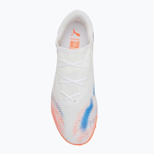 Scarpe da calcio da donna PUMA Future 8 Match Low TT puma bianco/puma nero/rosso brillante