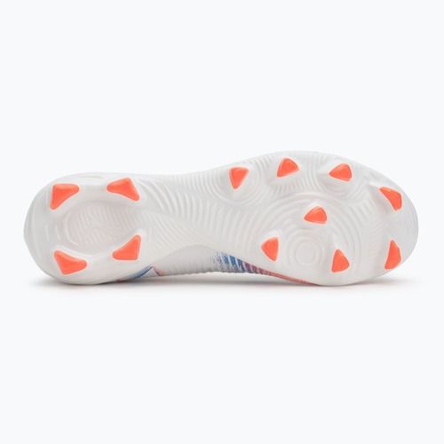 Scarpe da calcio da uomo PUMA Future 8 Play FG/AG puma bianco/puma nero/rosso brillante