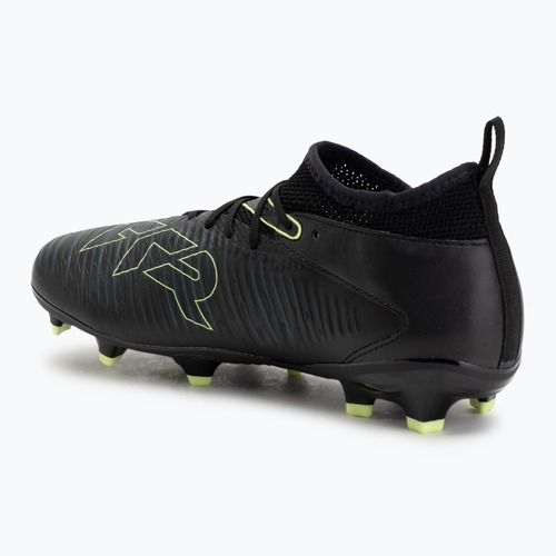 PUMA Future 8 Match FG/AG Jr bambini scarpe da calcio puma nero / luce frizzante / terreno verde