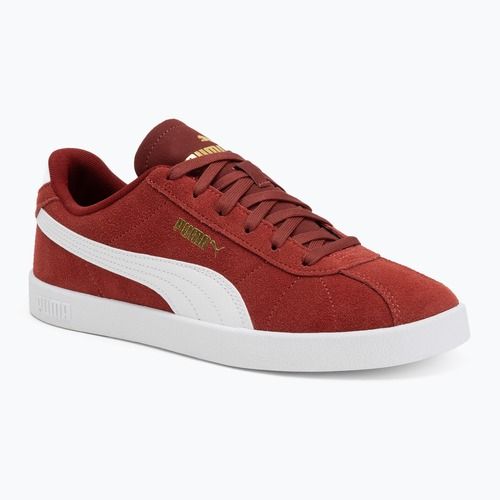 Scarpe PUMA Club II rosso intenso/puma bianco/puma oro