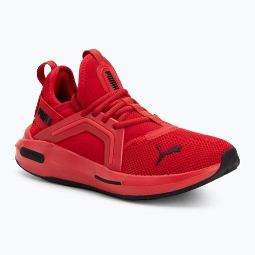PUMA Softride Enzo 5 Jr scarpe da corsa per bambini per tutti i tempi rosso/puma nero