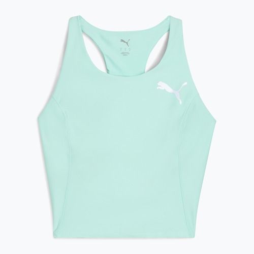 Top da corsa da donna PUMA Raceday Ultraform Crop mint melt
