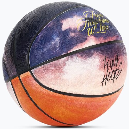 PUMA Hooptopia Sunset Basket fiamma arancione / puma nero / multicolore dimensioni 7