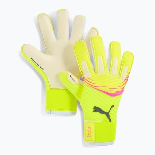 Guanti da portiere PUMA Future Pro Hybrid con allerta gialla/sole