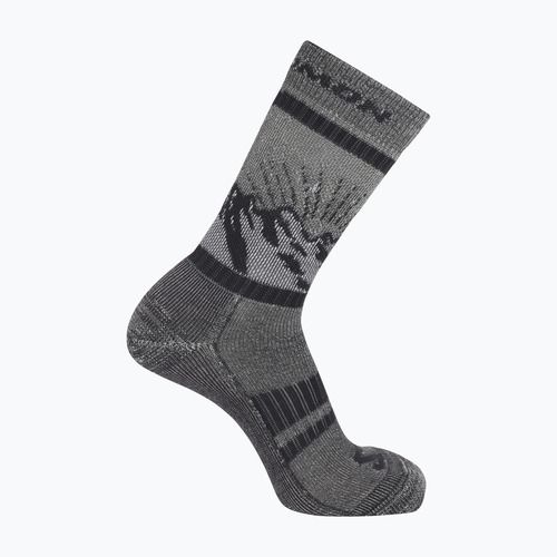 Calzini Salomon Retro Wool nero/asfalto