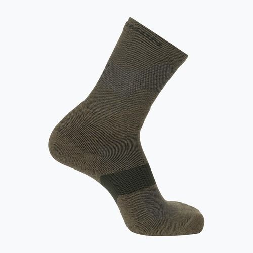 Calzini Salomon X Ultra Crew oliva martini/grigio pietra