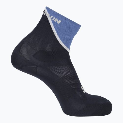 Salomon Pulse Calzini alla caviglia blu/carbonio/bianco