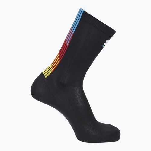 Calzini Salomon Pulse Race Flag Crew nero