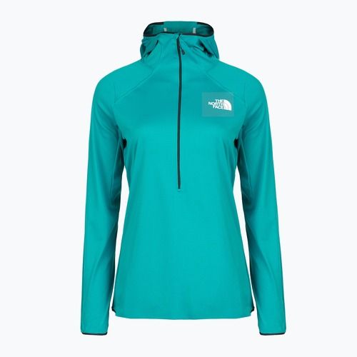 Felpa da trekking da donna The North Face Summit Direct Sun Hoodie verde acqua intenso