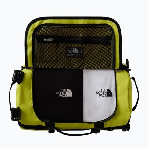 The North Face Base Camp Duffel XS 31 l sulphur spring green/tnf black borsa da viaggio