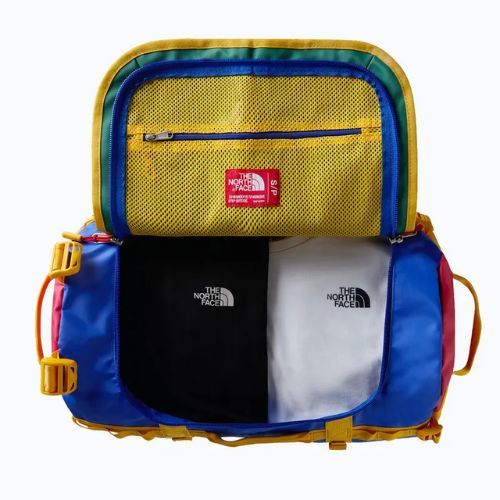 The North Face Base Camp Duffel S 50 l borsa da viaggio tnf blue/tnf red/summit gold