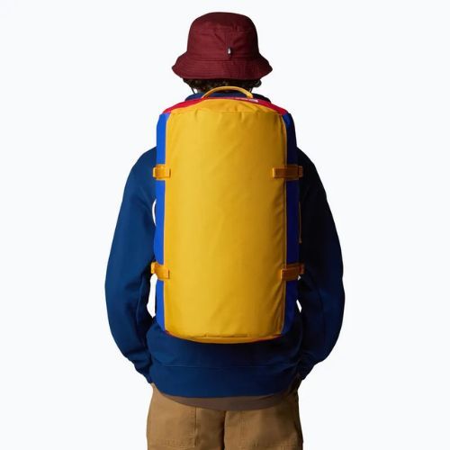The North Face Base Camp Duffel S 50 l borsa da viaggio tnf blue/tnf red/summit gold