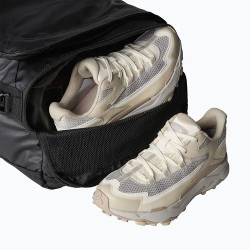 The North Face Base Camp Voyager Duffel 42 l tnf nero/grigio asfalto borsa da viaggio