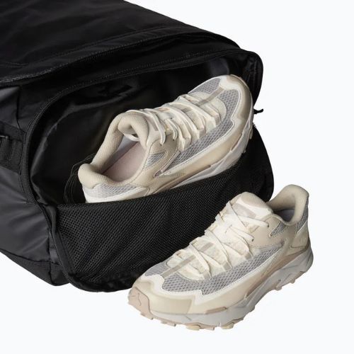 The North Face Base Camp Voyager Duffel 62 l tnf nero/grigio asfalto borsa da viaggio