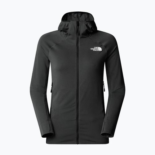 Felpa con cappuccio The North Face Bolt Polartec Donna grigio asfalto/nero tnf