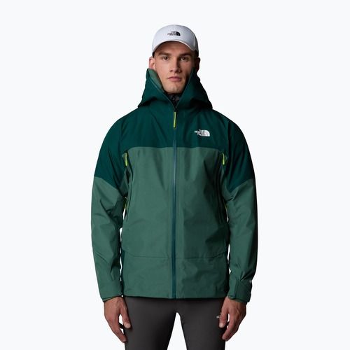 Giacca antipioggia da uomo The North Face Jazzi 3L Gtx verde anatra/verde scuro