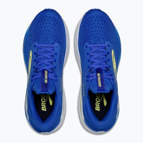 Scarpe da corsa Brooks Adrenaline GTS 24 da uomo, cobalto/giallo-neutro/peacoat