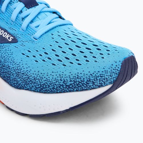 Brooks Ghost 16 scarpe da corsa uomo bonnie blu/nastro blu/arancione