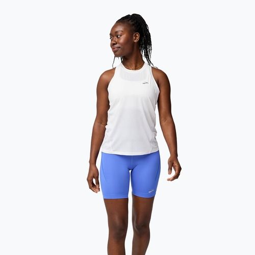 Canotta donna Brooks Sprint Free Tank 3.0 bianco