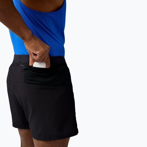 Pantaloncini da corsa Brooks Journey 5" da uomo, nero