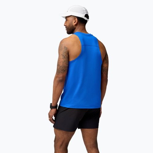 Canotta Brooks Atmosphere Singlet 3.0 da uomo neo blu