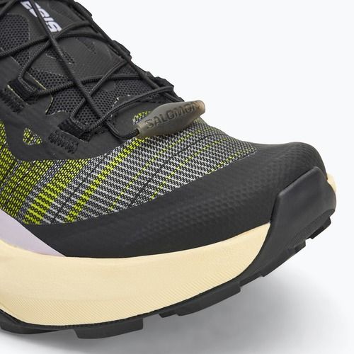 Scarpe da corsa Salomon Genesis donna nero/sulphur spring/orchid petal