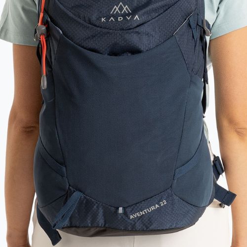 KADVA Aventura 22 l zaino da trekking blu acciaio