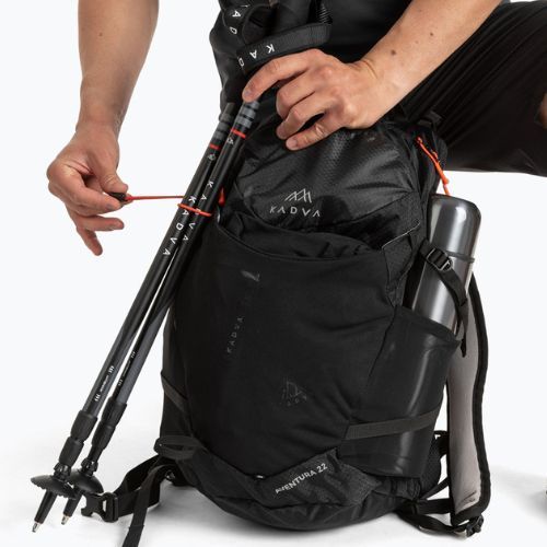 Zaino da trekking KADVA Aventura 22 l nero