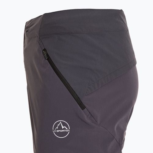 Pantaloncini da trekking da uomo La Sportiva Monument onyx/chalk