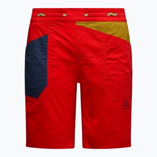 Pantaloncini da trekking La Sportiva Bolt mountain rosso/savana da uomo