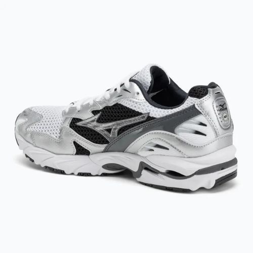 Scarpe da uomo Mizuno Wave Rider 10 bianco/argento/nero