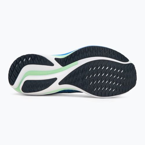 Scarpe da corsa da uomo Mizuno Wave Rider 28 vintage indigo/neo mint/blu di frontiera