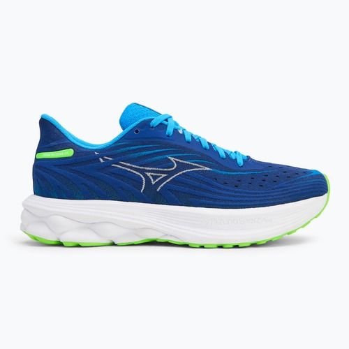 Scarpe da corsa da uomo Mizuno Wave Skyrise 6 reflex blu c/bianco/blu pace