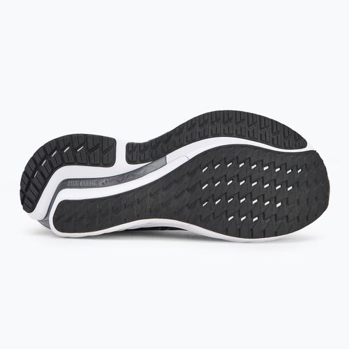 Scarpe da corsa da uomo Mizuno Wave Inspire 21 2E nero/argento/grigio metallizzato