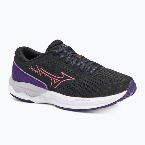 Scarpe da corsa da donna Mizuno Wave Revolt 3 nero/camelia rose/viola indaco