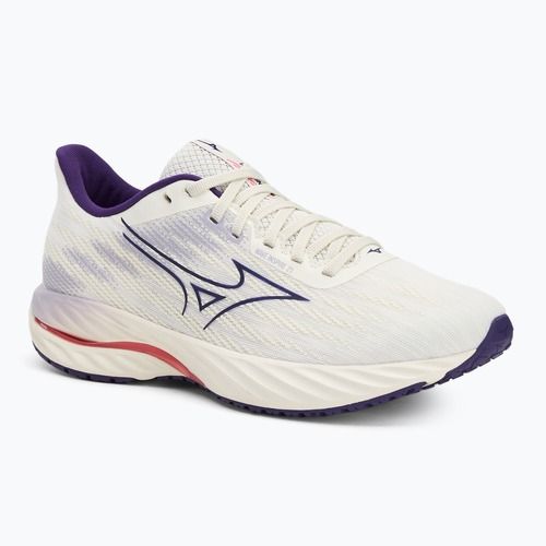 Scarpe da corsa da donna Mizuno Wave Inspire 21 bianco neve/vintage indigo/camellia rose