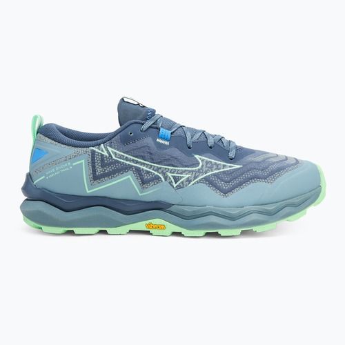 Scarpe da corsa da uomo Mizuno Wave Daichi 9 vintage indigo/neo mint/citade